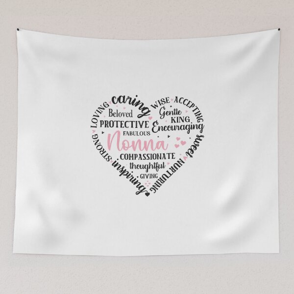 Item preview, Nonna Word Heart designed and sold by Kalashnikjaromi.