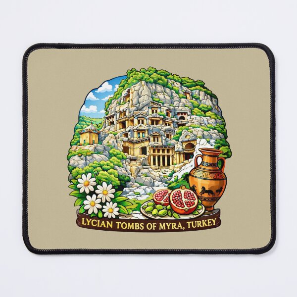 Item preview, Lycian Tombs of Myra - Ancient Turkey designed and sold by Myra365Art.
