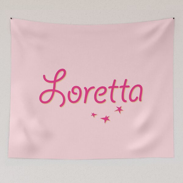 Item preview, My Name is Loretta designed and sold by CharlottePlaceArt.