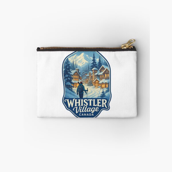Item preview, Whistler Village Winter Charm in the Fitzsimmons Range designed and sold by Aryabek.