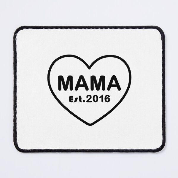 Item preview, Mama Est. 2016 Minimal Typography Design designed and sold by ColorNestStudio.