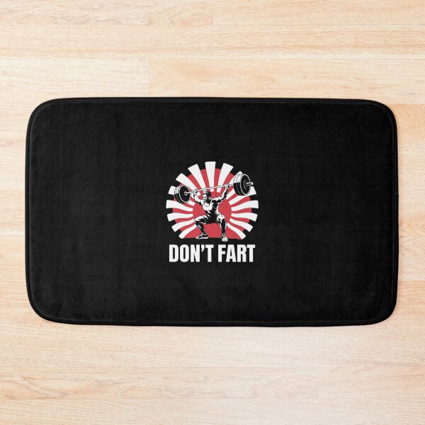 Item preview, Don't Fart Fitness Gym Workout Weights Squat Humor  designed and sold by RsFilsingerArt.