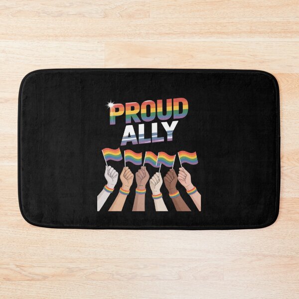 Item preview, Proud Ally LGBT Raised Hands Gay Pride Month designed and sold by HORIZBoutique.