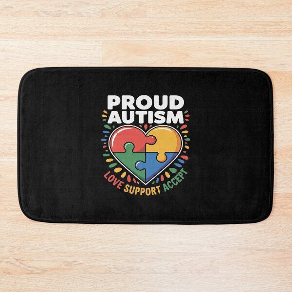 Item preview, Proud Autism Love Support Accept - Awareness Proud designed and sold by HORIZBoutique.
