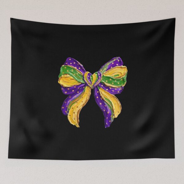 Item preview, Mardi Gras Bow Brushstroke designed and sold by Kalashnikjaromi.