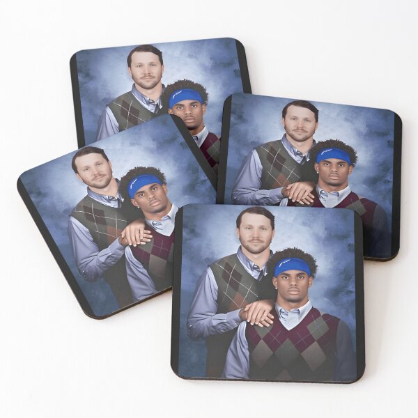 Item preview, Josh Allen - Josh Allen Keon Coleman Step Brothers Buffalo Football designed and sold by mjavell.