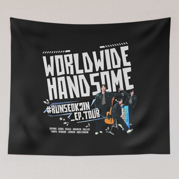 Item preview, Gira mundial de Jin Beautiful Run Seokjin designed and sold by joebarravec.