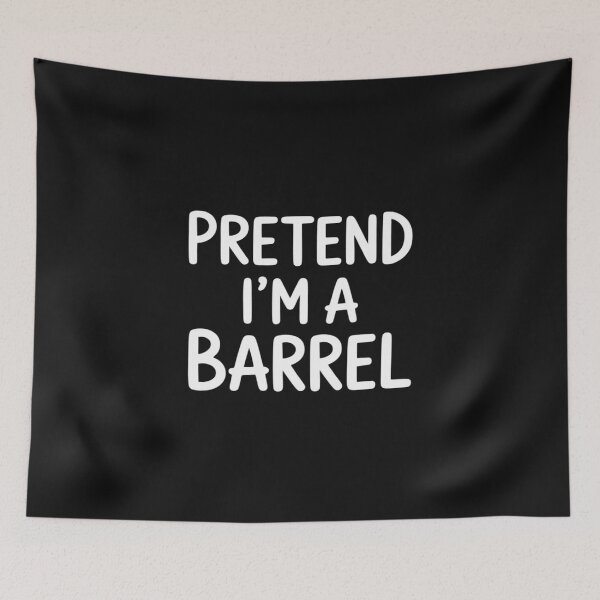 Item preview, Pretend I'm A Barrel Costume Halloween Funny Lazy Adult Kids designed and sold by JessicaWalshdf.