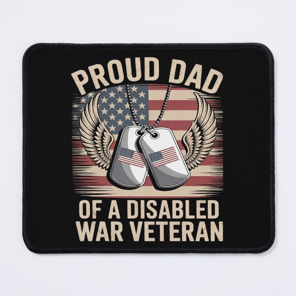 Item preview, Proud Dad of a Disabled War Veteran designed and sold by HORIZBoutique.