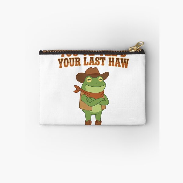 Item preview, You’ve Yee’d Your Last Haw – Funny Cowboy Frog Western Humor Design designed and sold by CreativeHymms.
