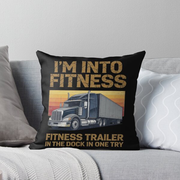 Item preview, I’m Into Fitness Trailer Truck designed and sold by MotivaChic.