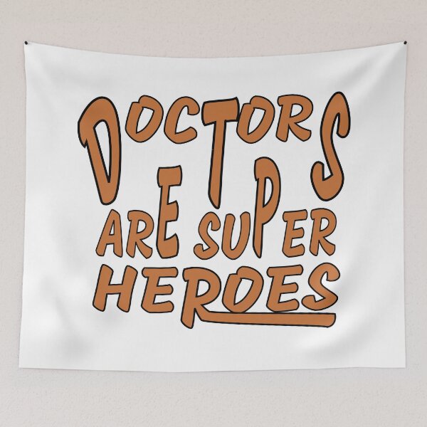 Item preview, doctors are super heroes designed and sold by sednalafandy79.
