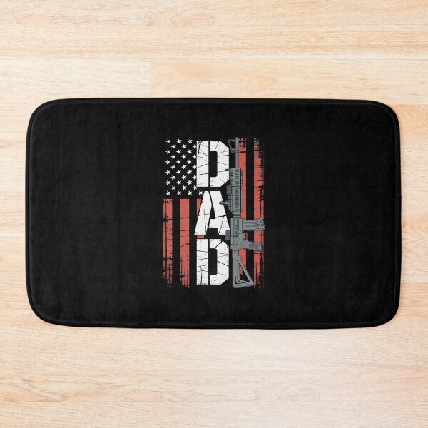 Item preview, Proud Dad Daddy Gun Rights AR-15 American Flag Father's Day designed and sold by HORIZBoutique.