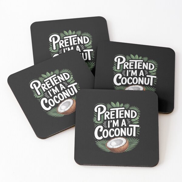 Item preview, Pretend I'm A Coconut Tropical Halloween Costume Party Beach designed and sold by JessicaWalshdf.