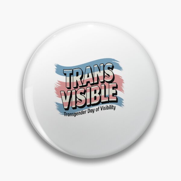 Item preview, Trans Visible Transgender Day of Visibility designed and sold by KonopikaaArt.