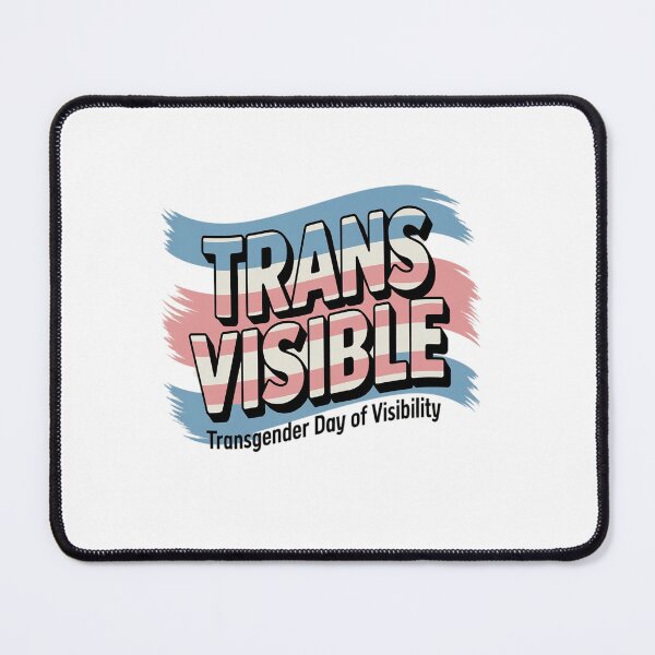 Item preview, Trans Visible Transgender Day of Visibility designed and sold by KonopikaaArt.