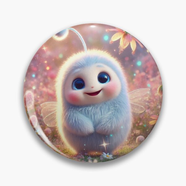 Item preview, Adorable Glowing Blue Fairy Creature designed and sold by Silvanums Shop.
