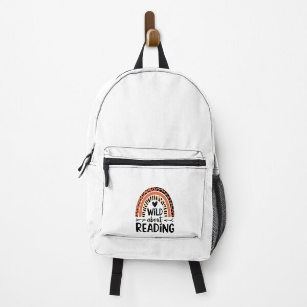 Item preview, Wild About Reading Teacher Back To School Leopard Rainbow designed and sold by KonopikaaArt.