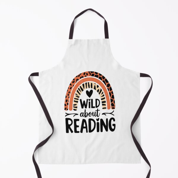 Item preview, Wild About Reading Teacher Back To School Leopard Rainbow designed and sold by KonopikaaArt.