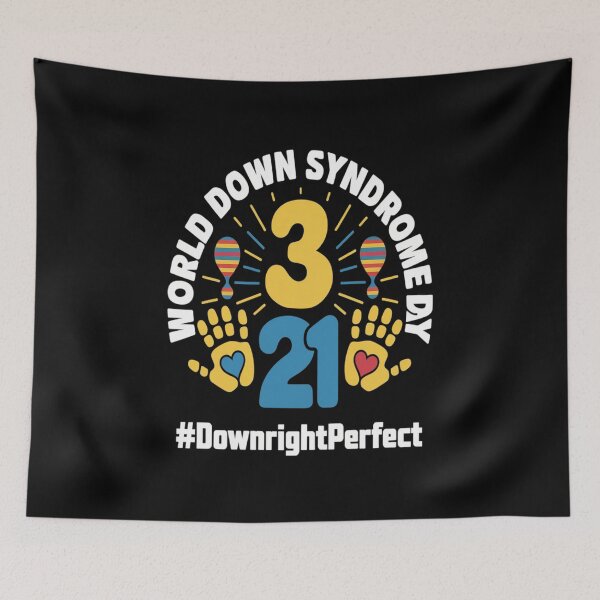 Item preview, World Down Syndrome Awareness Day Socks designed and sold by KonopikaaArt.
