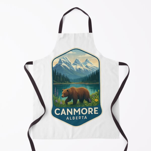 Item preview, The Three Sisters and Grizzly Bear in Canmore, Alberta designed and sold by Aryabek.