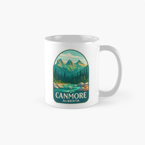 Item preview, The Three Sisters and Bow River in Canmore, Alberta designed and sold by Aryabek.