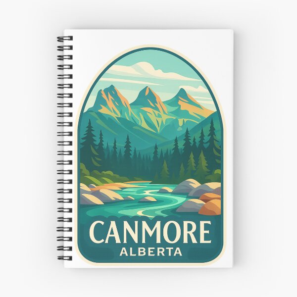 Item preview, The Three Sisters and Bow River in Canmore, Alberta designed and sold by Aryabek.
