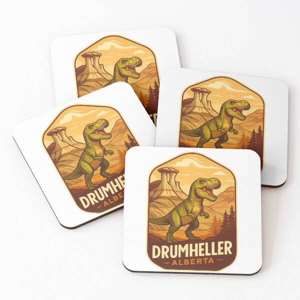 Item preview, Hoodoos and Tyrannosaurus Rex in Drumheller, Alberta designed and sold by Aryabek.