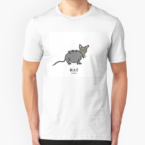Jenny Quips: Rat! Slim Fit T-Shirt