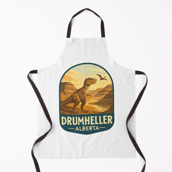 Item preview, Tyrannosaurus Rex Overlooking the Red Deer River in Drumheller, Alberta designed and sold by Aryabek.