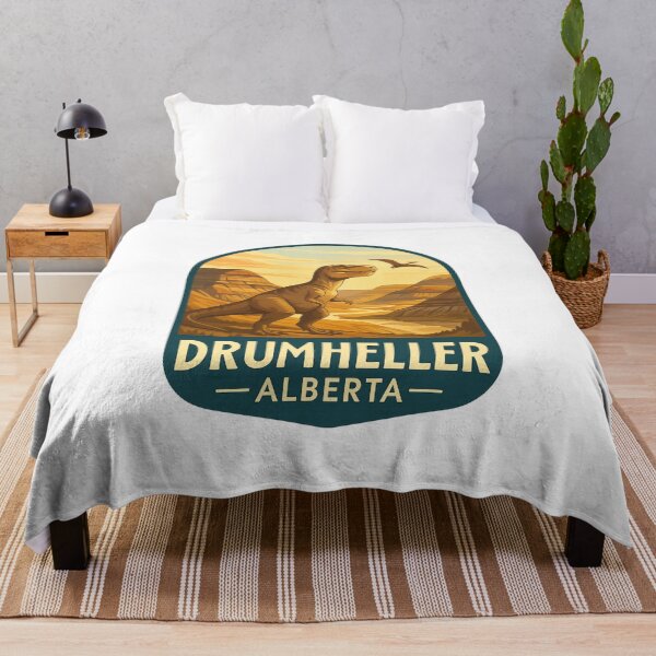 Item preview, Tyrannosaurus Rex Overlooking the Red Deer River in Drumheller, Alberta designed and sold by Aryabek.