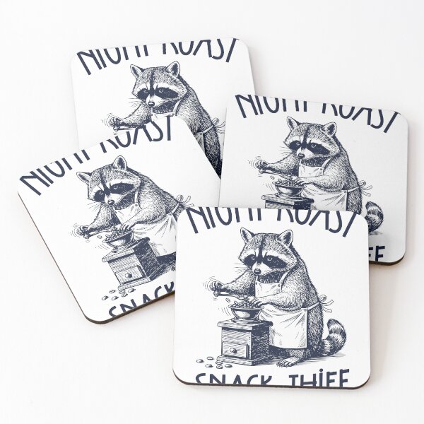 Item preview, Night Roast Snack Thief designed and sold by TeeVerse27.