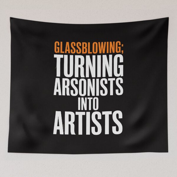 Item preview, Glass Blower Glassblowing Fire Art Hobby Gift designed and sold by portcrysral.