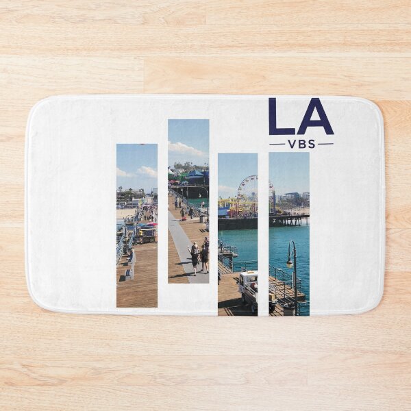 Item preview, Santa Monica Pier Vertical Collage - LA VBS designed and sold by LA VBS.