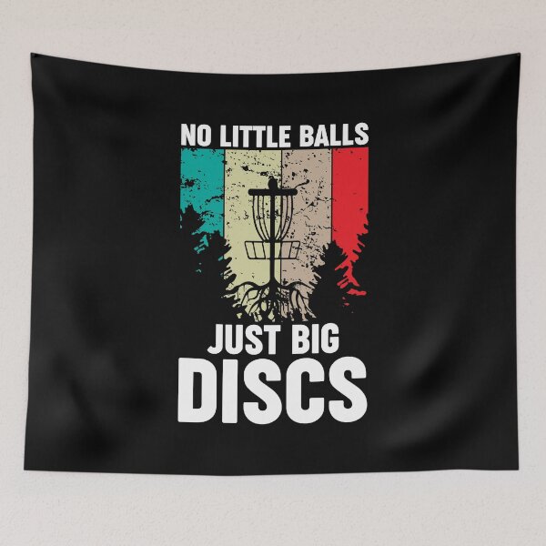 Item preview, No Little Balls Just Big Discs designed and sold by SnickerTwist.
