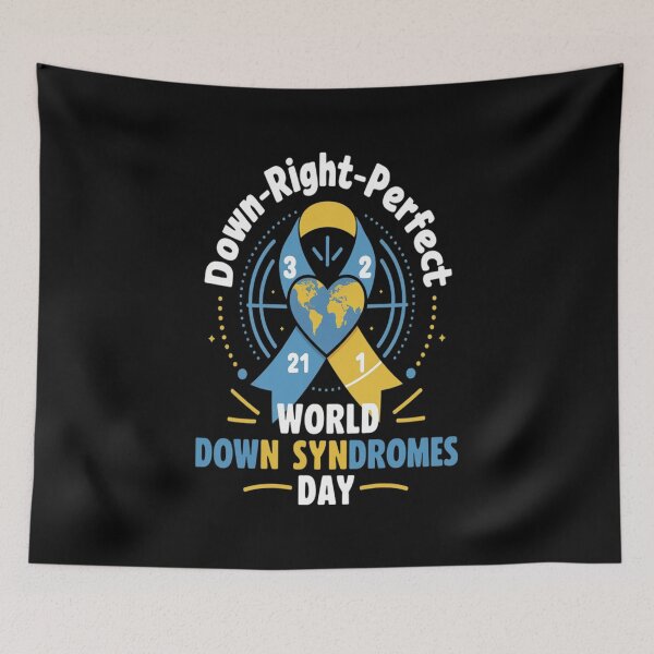 Item preview, World Down Syndrome Day Awareness 321 T21 Down Right designed and sold by KonopikaaArt.