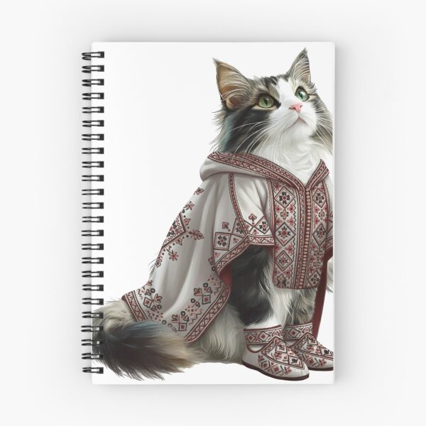 Item preview, Majestic Fluffy Cat in Moroccan designed and sold by designwiss.
