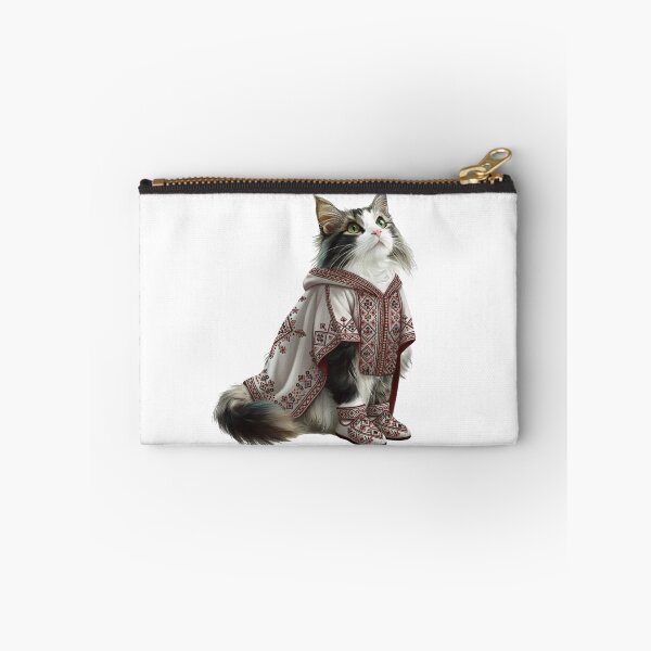 Item preview, Majestic Fluffy Cat in Moroccan designed and sold by designwiss.