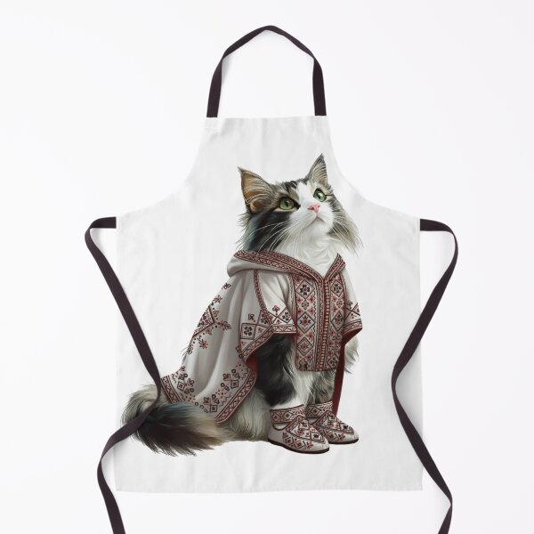Item preview, Majestic Fluffy Cat in Moroccan designed and sold by designwiss.