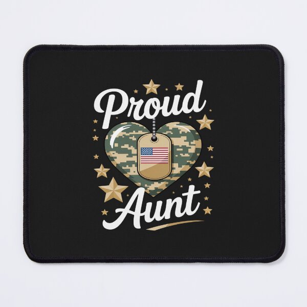 Item preview, Proud Army Aunt Camouflage Mother's Day Dog Tag US Flag designed and sold by JessicaWalshdf.