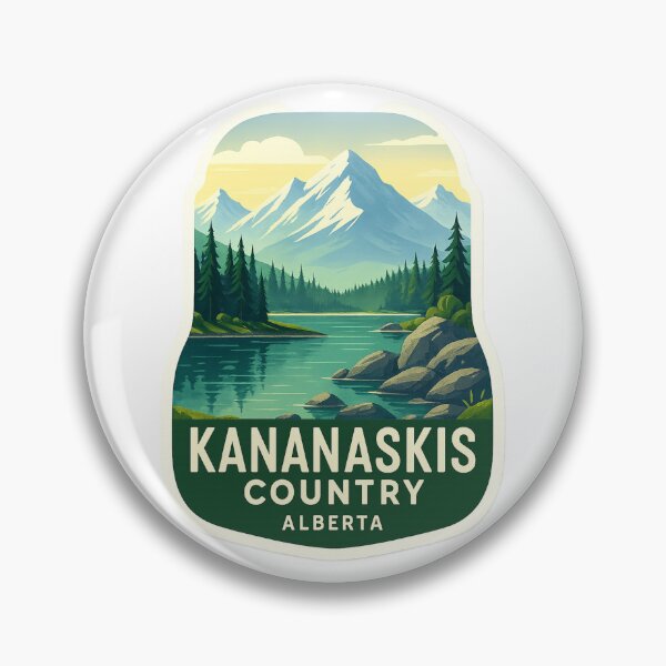 Item preview, Snowy Peaks and Alpine Lake in Kananaskis Country, Alberta designed and sold by Aryabek.