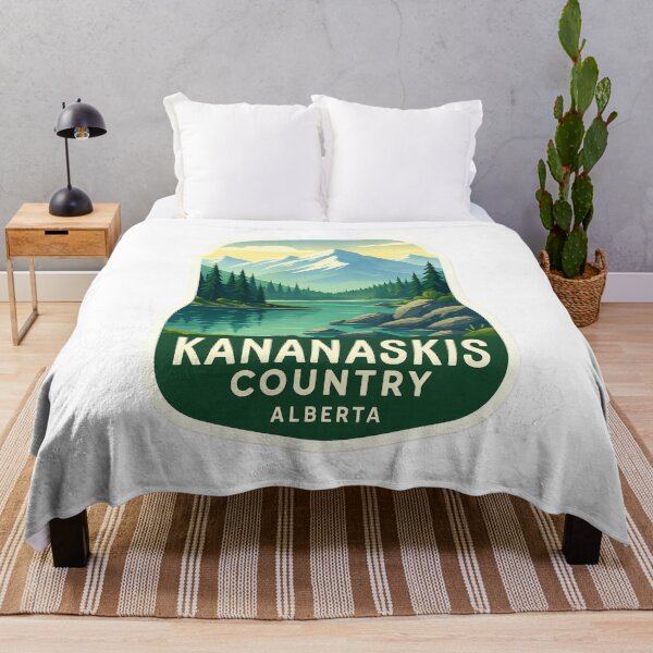 Item preview, Snowy Peaks and Alpine Lake in Kananaskis Country, Alberta designed and sold by Aryabek.