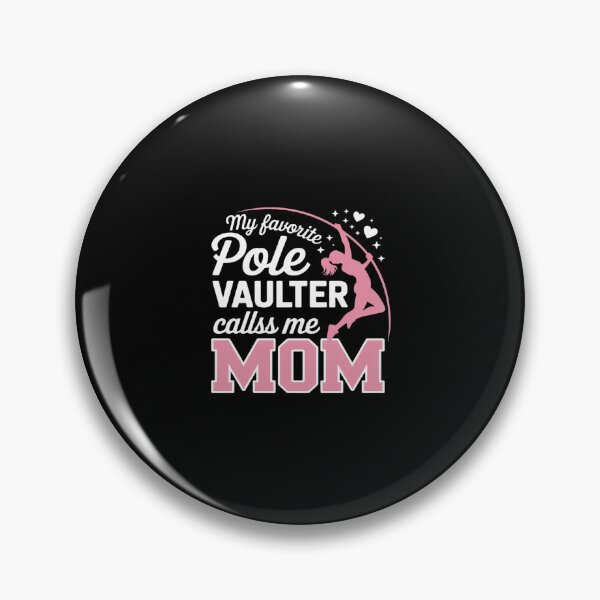 Item preview, Proud Pole Vault Mom Of A Pole Vaulter Pole Jumping Mother designed and sold by HORIZBoutique.