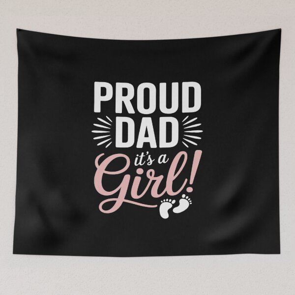 Item preview, Proud New Dad Its A Girl Cute Father's Day designed and sold by HORIZBoutique.