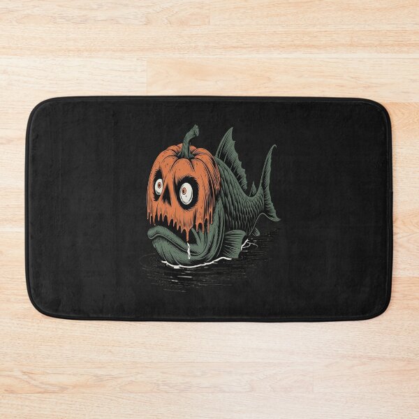 Item preview, Pumpkin bass  Halloween fish designed and sold by JessicaWalshdf.