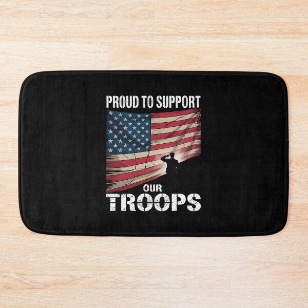 Item preview, Proud to Support Our Troops USA Flag Military Appreciation designed and sold by HORIZBoutique.