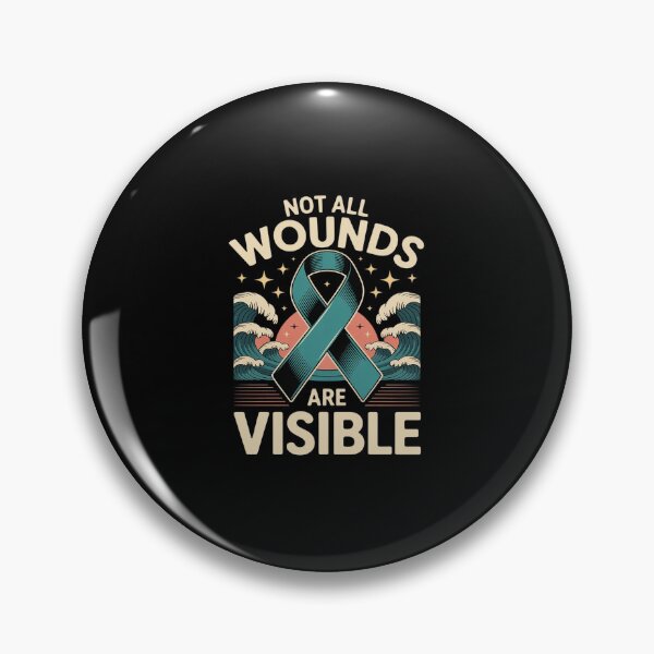 Item preview, PTSD Awareness Not All Wounds Are Visible designed and sold by HORIZBoutique.