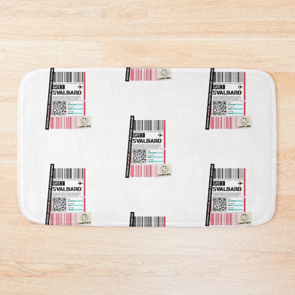 Item preview, Baggage Tag Svalbard Norway Arctic Travel Destination North Pole designed and sold by GraTEEtude.