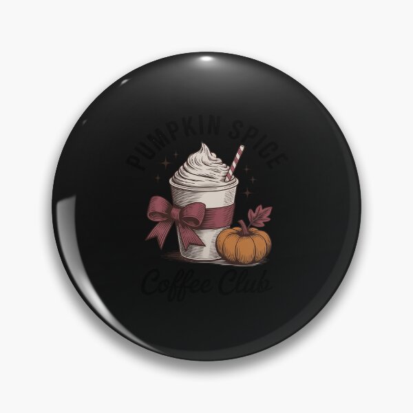 Item preview, Pumpkin Spice Coffee Club Autumn Leaves Halloween designed and sold by JessicaWalshdf.