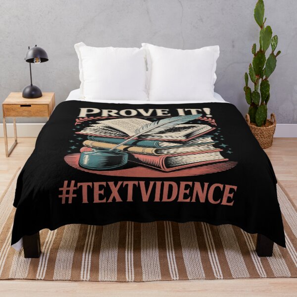 Item preview, Prove it Text Evidence Funny English Reading School Teacher designed and sold by HORIZBoutique.